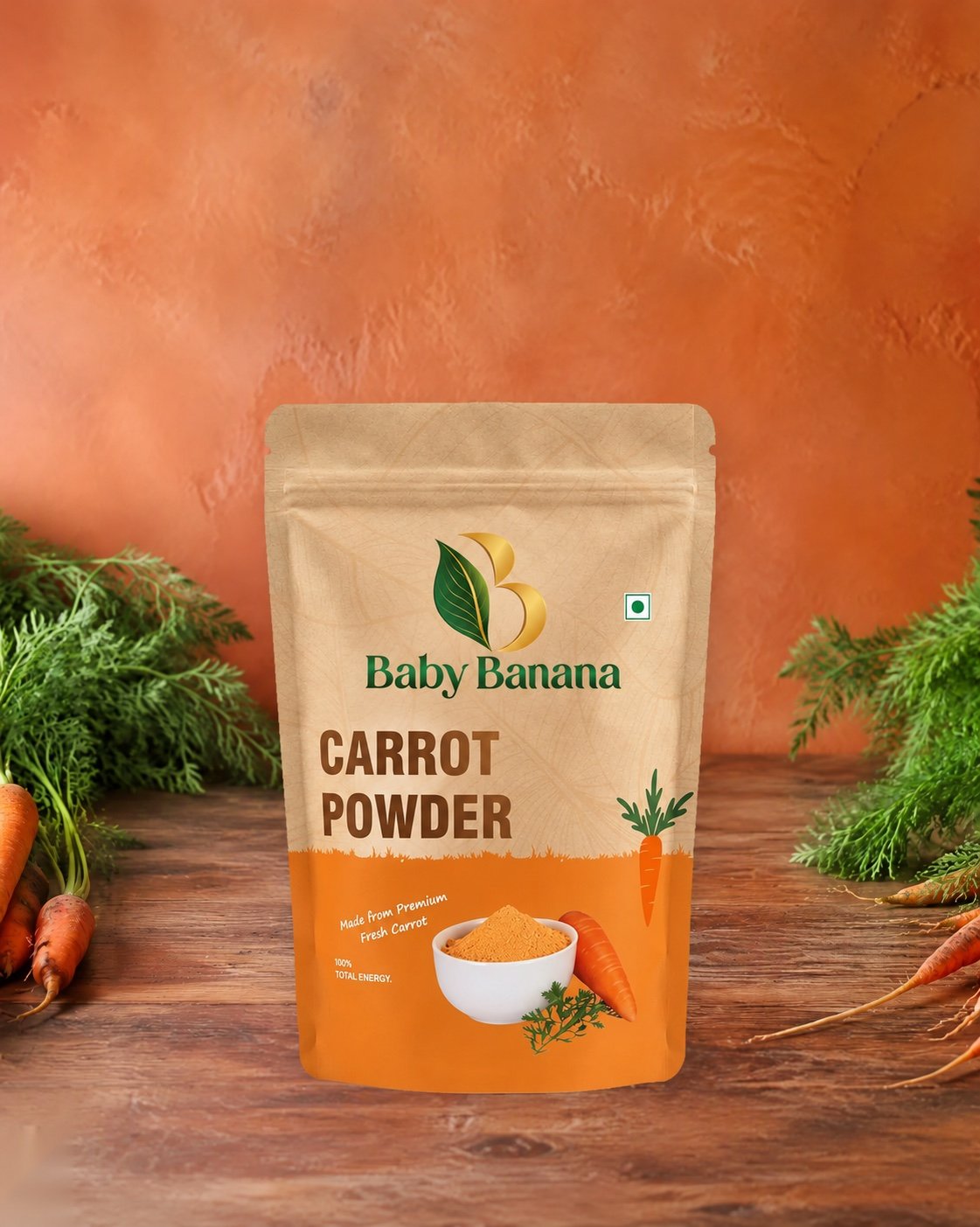 Carrot powder