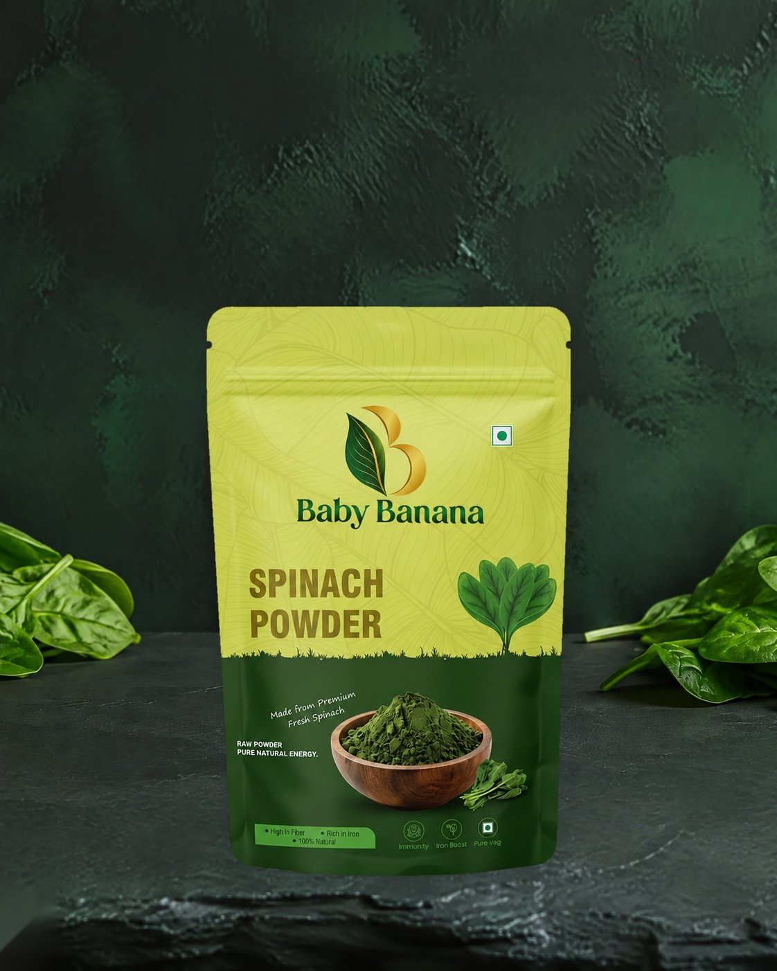 Spinach powder