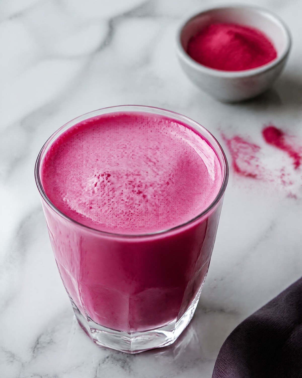 Beetroot latte